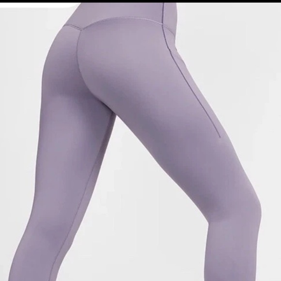 Nike Go Firm Support purple leggings size M - Picture 3 of 13